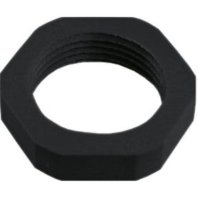 Gegenmutter M16 x 1,5, schwarz, 50 Stück - sinoselektroshop.com