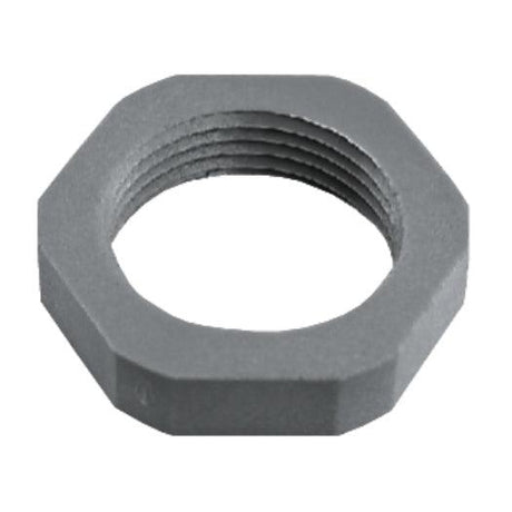 Gegenmutter M16 x 1,5, hellgrau, 50 Stück - sinoselektroshop.com
