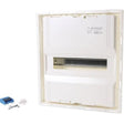 F-TRONIC 7250012 UP-Hohlwand-Verteilerkasten 12 TE, Hohlwand nur mit Einbausatz 7290079 - sinoselektroshop.com