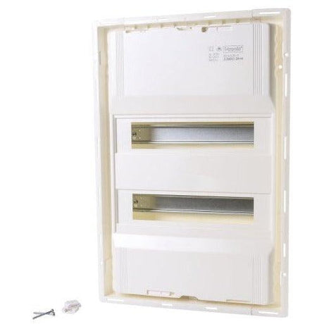 F-TRONIC 7250017 UP-Hohlwand-Verteilerkasten 24 TE, Hohlwand nur mit Einbausatz 7290079 - sinoselektroshop.com