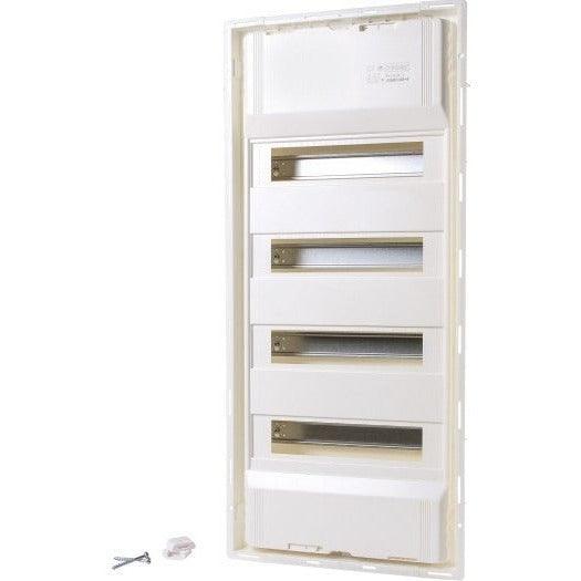 F-TRONIC 7250028 UP-Hohlwand-Kleinverteiler Jumbo 4-reihig, 48+8 Module - sinoselektroshop.com