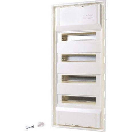 F-TRONIC 7250028 UP-Hohlwand-Kleinverteiler Jumbo 4-reihig, 48+8 Module - sinoselektroshop.com