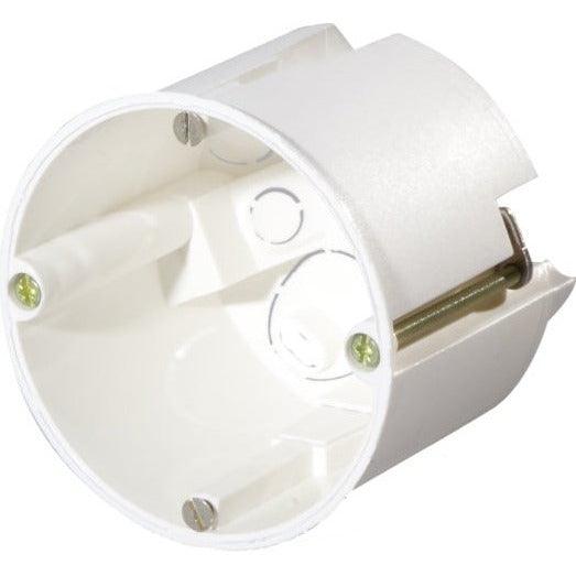 F-TRONIC 7350097 Hohlwand-Dose, tief, 61mm, Ø 68mm weiß halogenfrei, Verbindungs-Steg, 25 Stück - sinoselektroshop.com