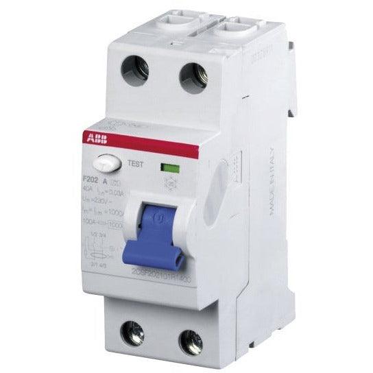 ABB F202 A-25/0.03A Fehlerstrom-Schutzschalter, 2CSF202101R1250 - sinoselektroshop.com