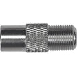Koax- Stecker, Adapter, F-Kupplung, Durchmesser: 9,5mm, 10 Stück - sinoselektroshop.com