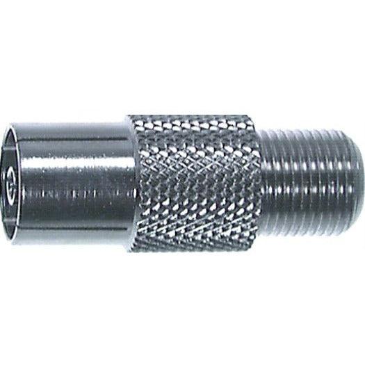 Koax- Kupplung, Adapter, F-Kupplung, Durchmesser: 9,5mm, 10 Stück - sinoselektroshop.com