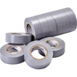 VDE-PVC-Isolierband, grau, Stärke= 0,15mm, Breite = 15mm, 10m Länge, 10 Stück - sinoselektroshop.com