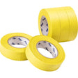 Gewebe-Isolierband, gelb, Stärk e= 0,28mm, Breite = 19mm, 10m Länge, 5 Rollen - sinoselektroshop.com