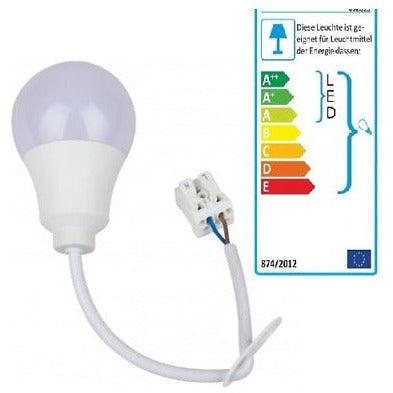 LED-Bauleuchtmittel, 9W, 3000k,700 lm, 50 Hz, 10 Stück - sinoselektroshop.com