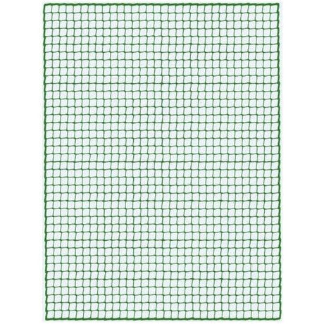 Ladungssicherungsnetz, grün, 3,5 x 5,0 Meter, Maschenweite 45 mm - sinoselektroshop.com
