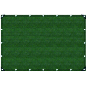 PE-Gewebeplane 90, olivgrün, 8 x 10 Meter, reißfest, wetter- und UV-beständig - sinoselektroshop.com