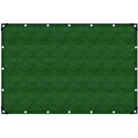 PE-Gewebeplane 90, olivgrün, 10 x 12 Meter, reißfest, wetter- und UV-beständig - sinoselektroshop.com