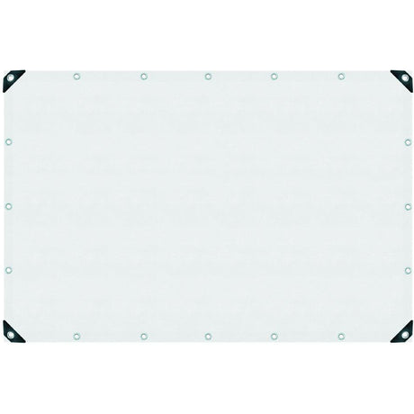 PE-Gewebeplane 180, weiß, 10 x 12 Meter, reißfest, wetter- und UV-beständig - sinoselektroshop.com