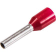 Aderendhülsen isoliert, 1,0x14/8 rot, DIN 46 228, 500 Stück - sinoselektroshop.com