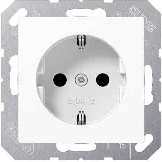 JUNG A1520WW Schuko-Steckdose 16A, Serie A/AS alpinweiß - sinoselektroshop.com