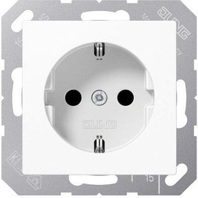 JUNG A1520WW Schuko-Steckdose 16A, Serie A/AS alpinweiß - sinoselektroshop.com