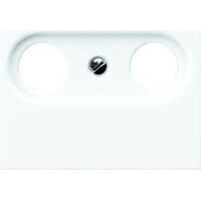 JUNG A561PLTVWW Antennenabdeckung 2-fach, Serie A/AS alpinweiß - sinoselektroshop.com