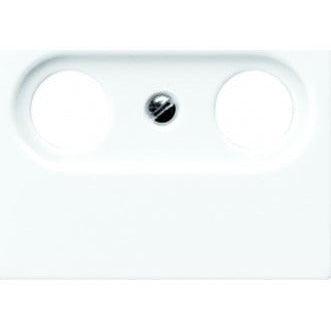 JUNG A561PLTVWW Antennenabdeckung 2-fach, Serie A/AS alpinweiß - sinoselektroshop.com