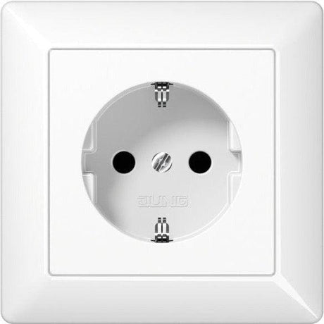 JUNG AS1520WW SCHUKO Steckdose, Serie A/AS alpinweiß - sinoselektroshop.com