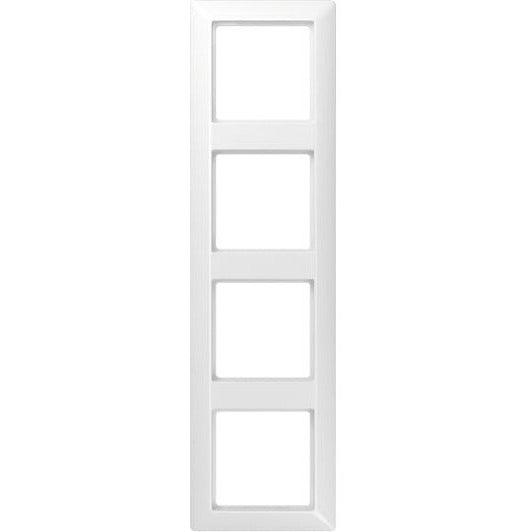 JUNG AS584WW Abdeckrahmen 4-fach, Serie A/AS alpinweiß - sinoselektroshop.com